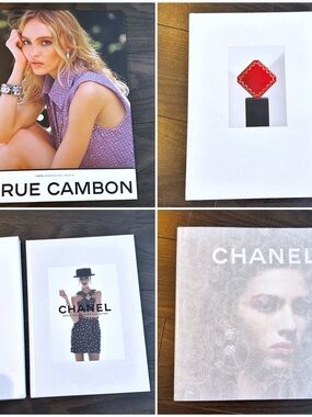 Chanel & Cartier Coffee Table Books, Magazine, Movie Poster Artwork VIP Items